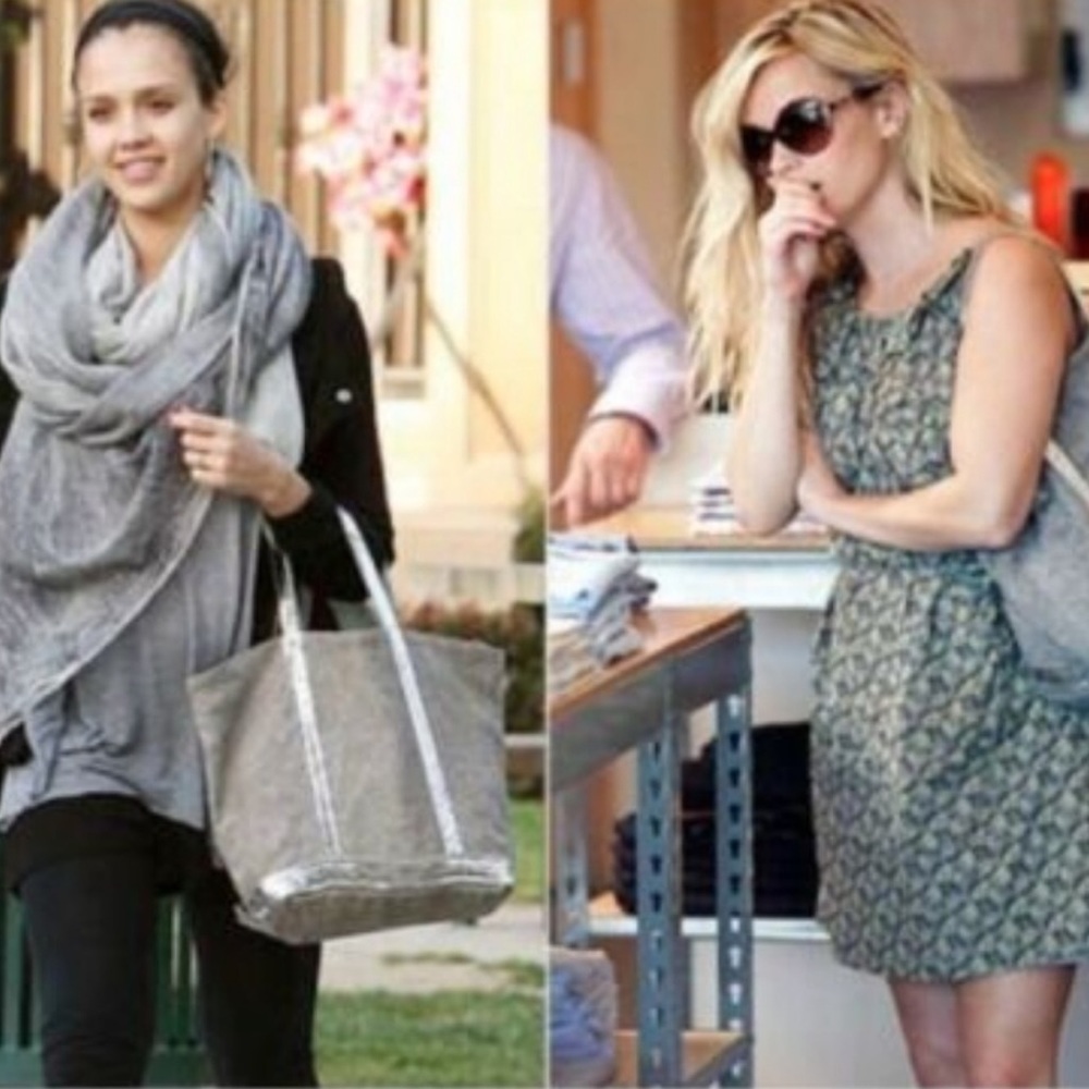 Vanessa Bruno tote From France Paris Sequin NEW